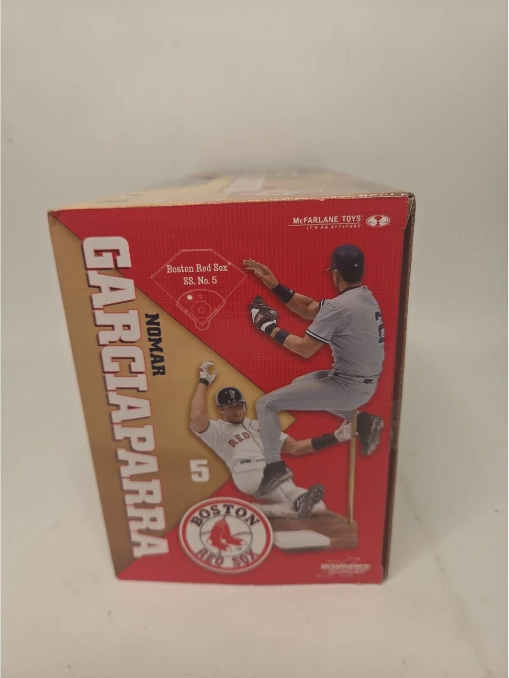 McFarlane MLB 2 Pack Derek Jeter Yankees vs Nomar Garciaparra Red Sox NIB Mint